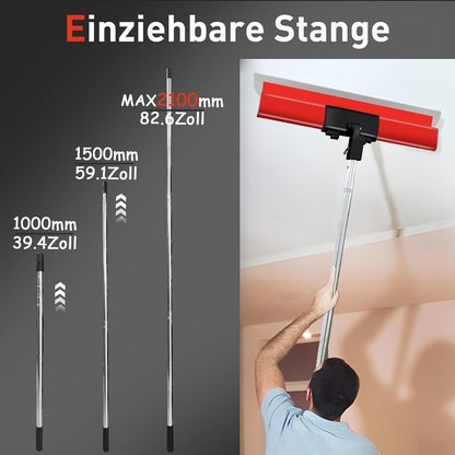 VKE Flächenspachtel Set Profi mit Teleskopstange & Zubehör
