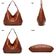Pahajim Damen Handtaschen Set Leder Shopper