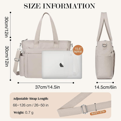TEUEN Große Nylon Handtasche Damen-Umhängetasche Crossbody