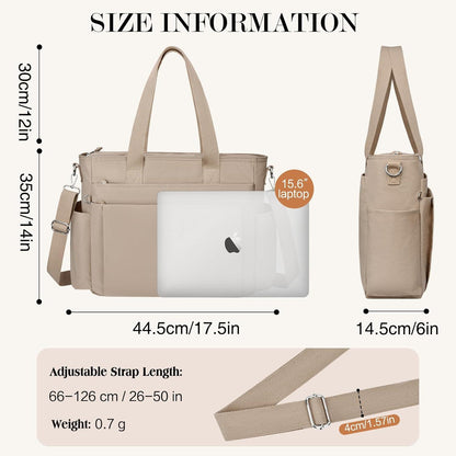 TEUEN Handtasche Damen Groß Nylon Tote Bag Crossbody