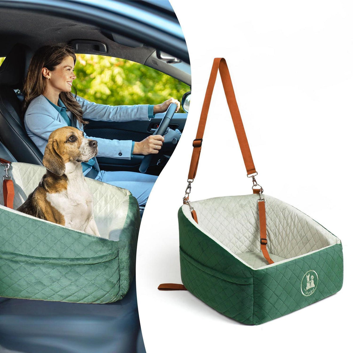 Hunde Autositz für Kleine Hunde – Crash-Schutz & Komfort