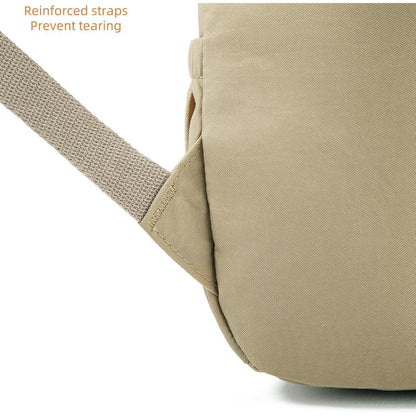 Damen Mini Rucksack Khaki Leicht & Geräumig für Alltag & Camping