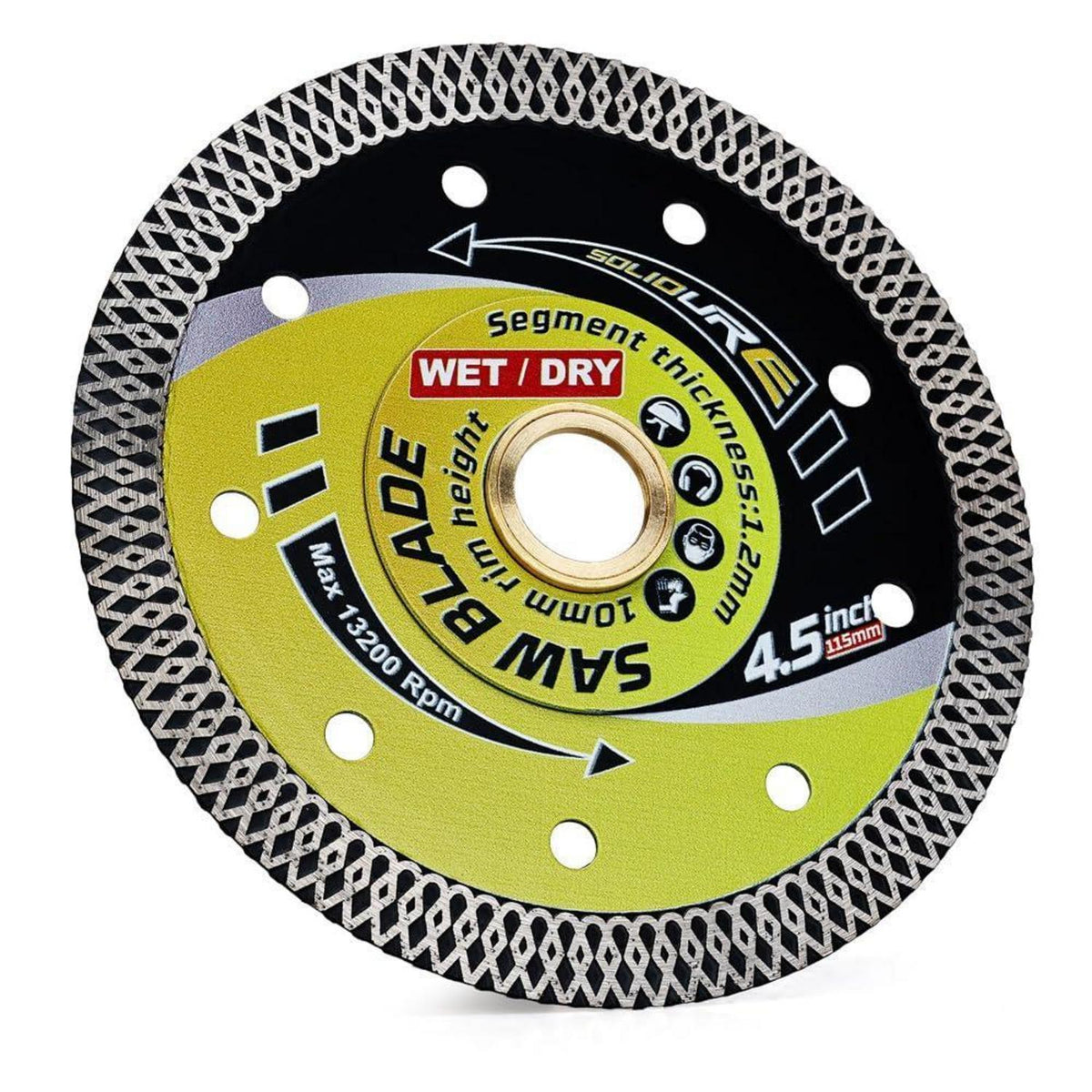 Diamant Trennscheibe 115mm extra dünn für Fliesen & Stein