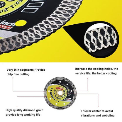 Diamant Trennscheibe 115mm extra dünn für Fliesen & Stein