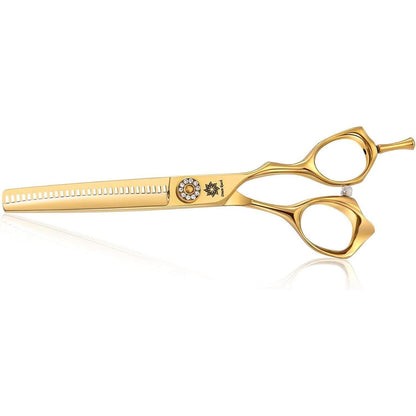 Professionelle Haarschneideschere 440C Edelstahl – Ergonomisch & Handgefertigt