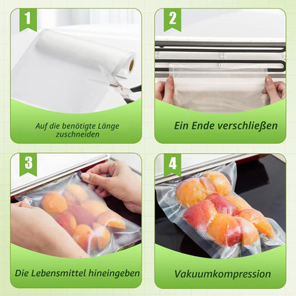 Vakuumierrollen 9er Set | 20cm x 12m + 28cm x 15m | BPA-frei