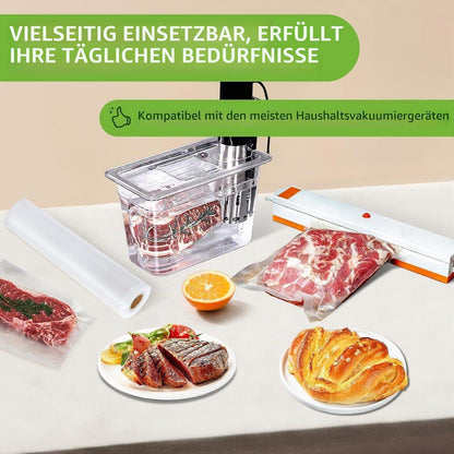 Vakuumierrollen 9er Set | 20cm x 12m + 28cm x 15m | BPA-frei