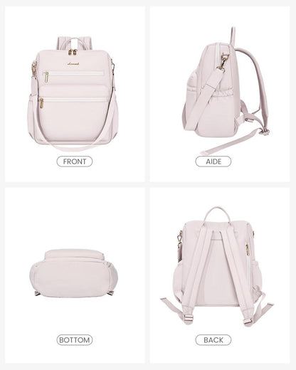 LOVEVOOK Damen Rucksack 2-in-1 Handtasche wasserdicht Cityrucksack