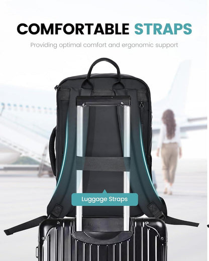 Handgepäck Reiserucksack 45L Laptop Rucksack Wasserabweisend