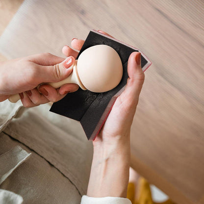 Schleifschwämme 400 Körnung Nass-Trocken, 20er Set, flexibel