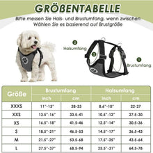 Hundegeschirr Auto Sicherheitsgurt Set Grau S