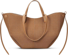 TIAASTAP Tote Bag Kunstleder Damen Groß Schultertasche Shopper