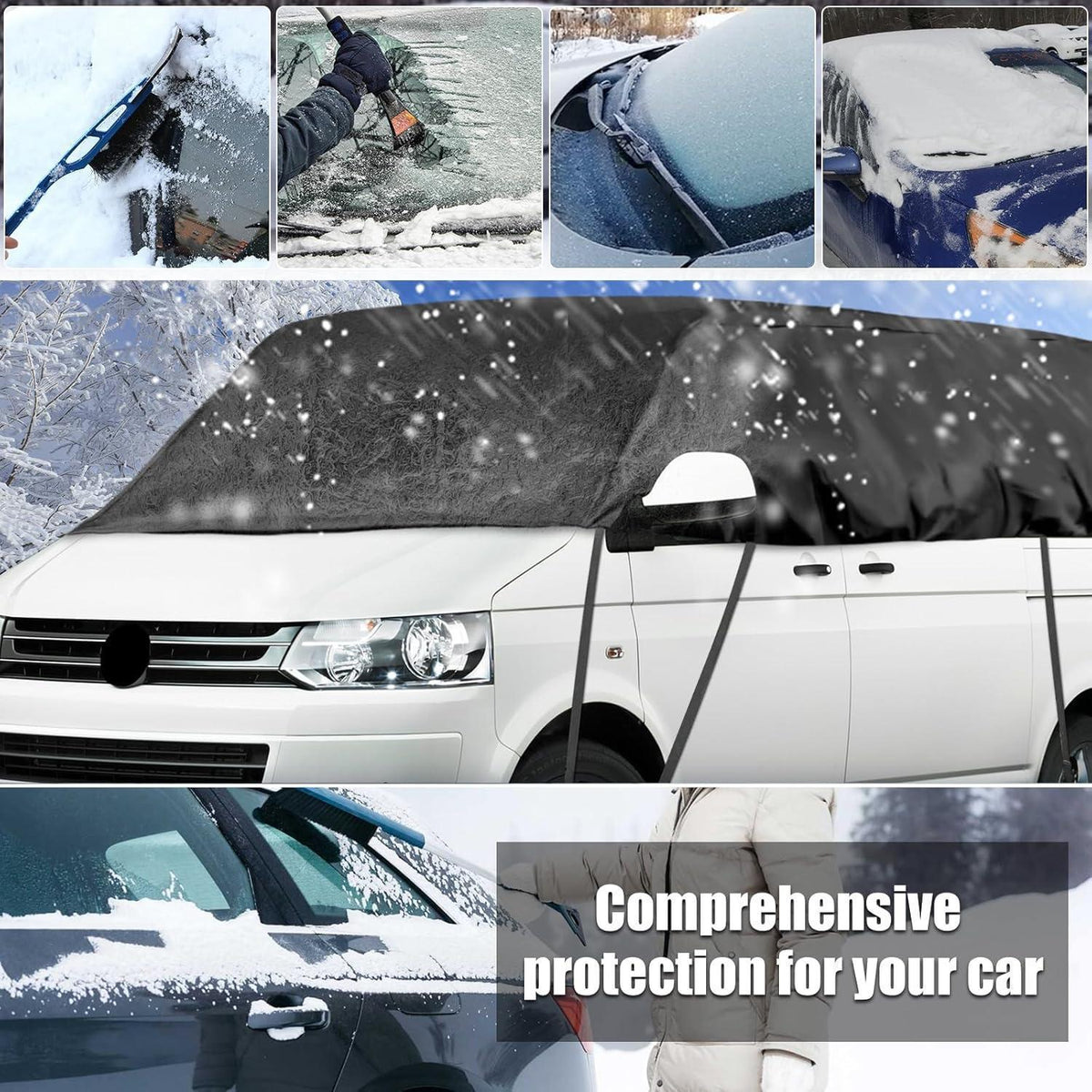 VW T5 T6 LWB Autoabdeckung Wasserdicht & UV-Beständig