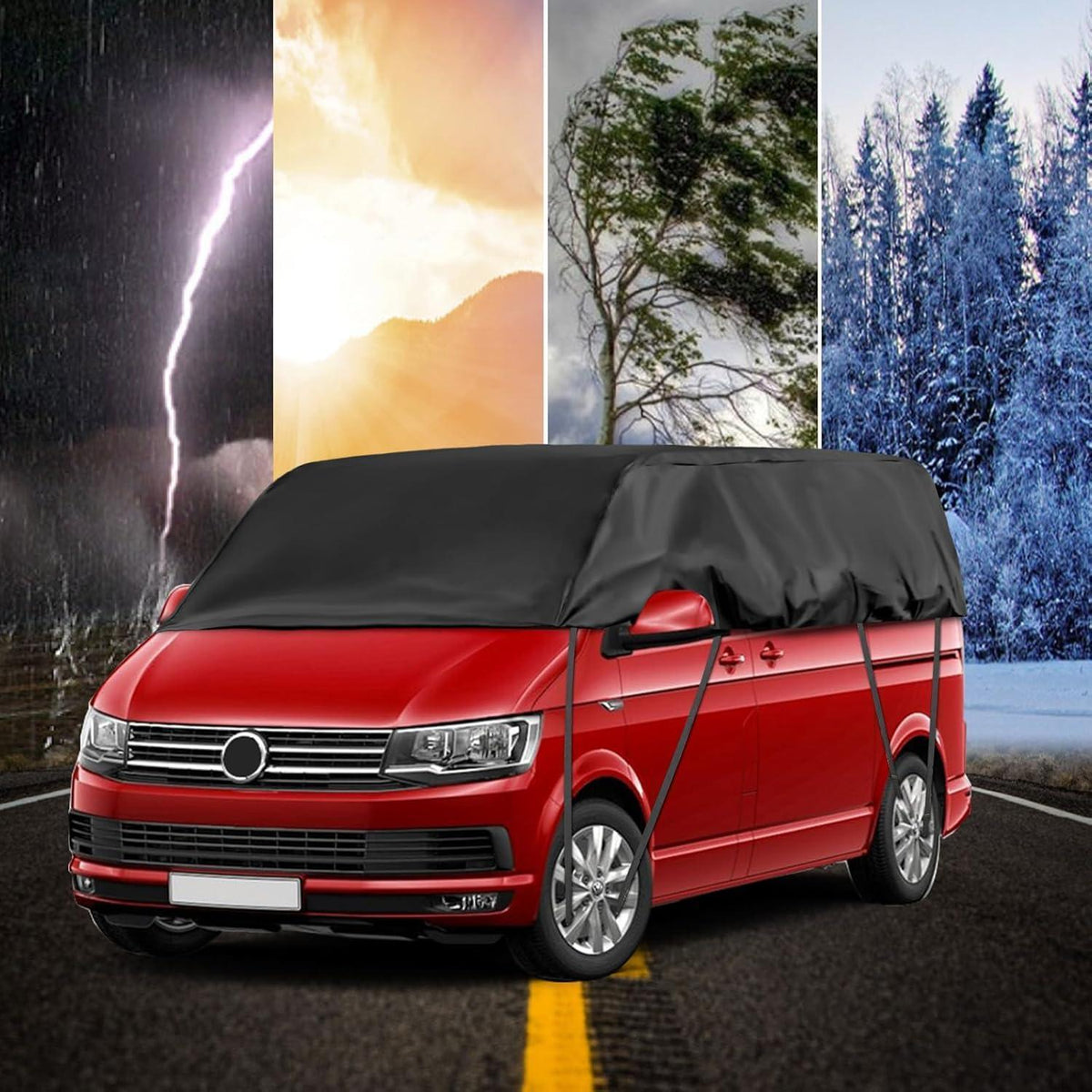 VW T5 T6 SWB Autoabdeckung Wasserdicht & UV-Beständig