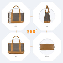 Miss Lulu Damen Henkeltasche Tote Bag Schultertasche Arbeit