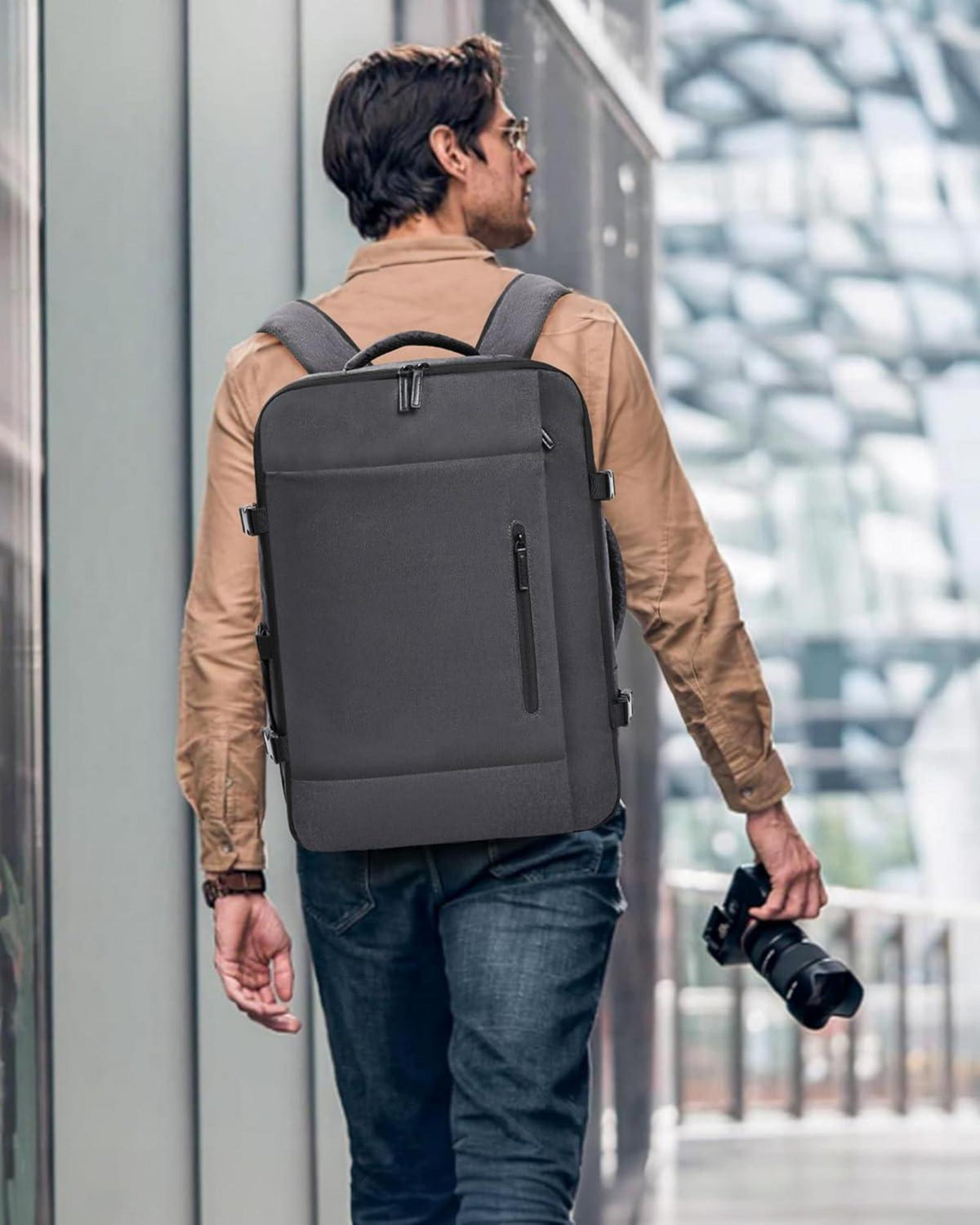 Travel Backpack Handgepäck Rucksack 40L 17 Zoll Laptop für Reise