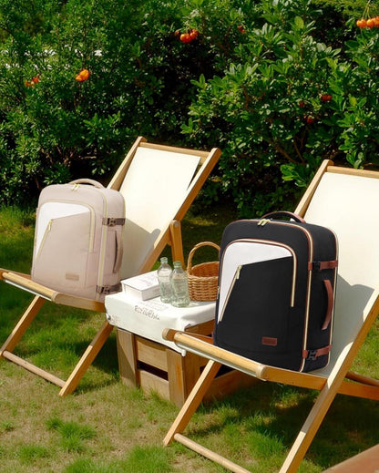 Großer Damen Reiserucksack 17.3 Zoll Laptop Handgepäck Rucksack Business Travel