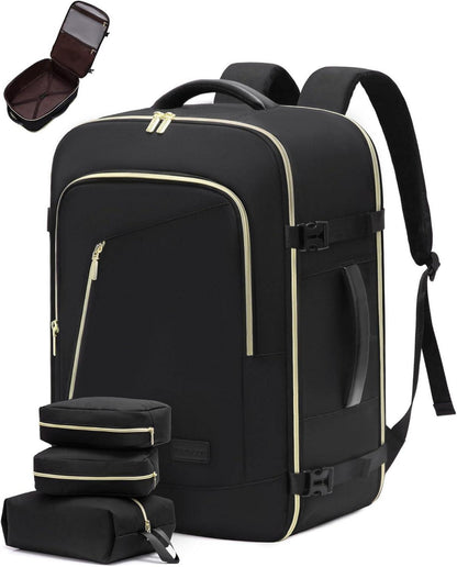 Rucksack 17.3 Zoll Laptop Handgepäck Carry On Schwarz