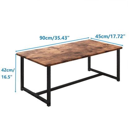 HAHRIR Vintage Couchtisch mit Stauraum und