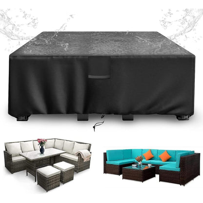 Gartenmöbel Abdeckhaube 420D Oxford wasserdicht & windfest 220x100x74cm