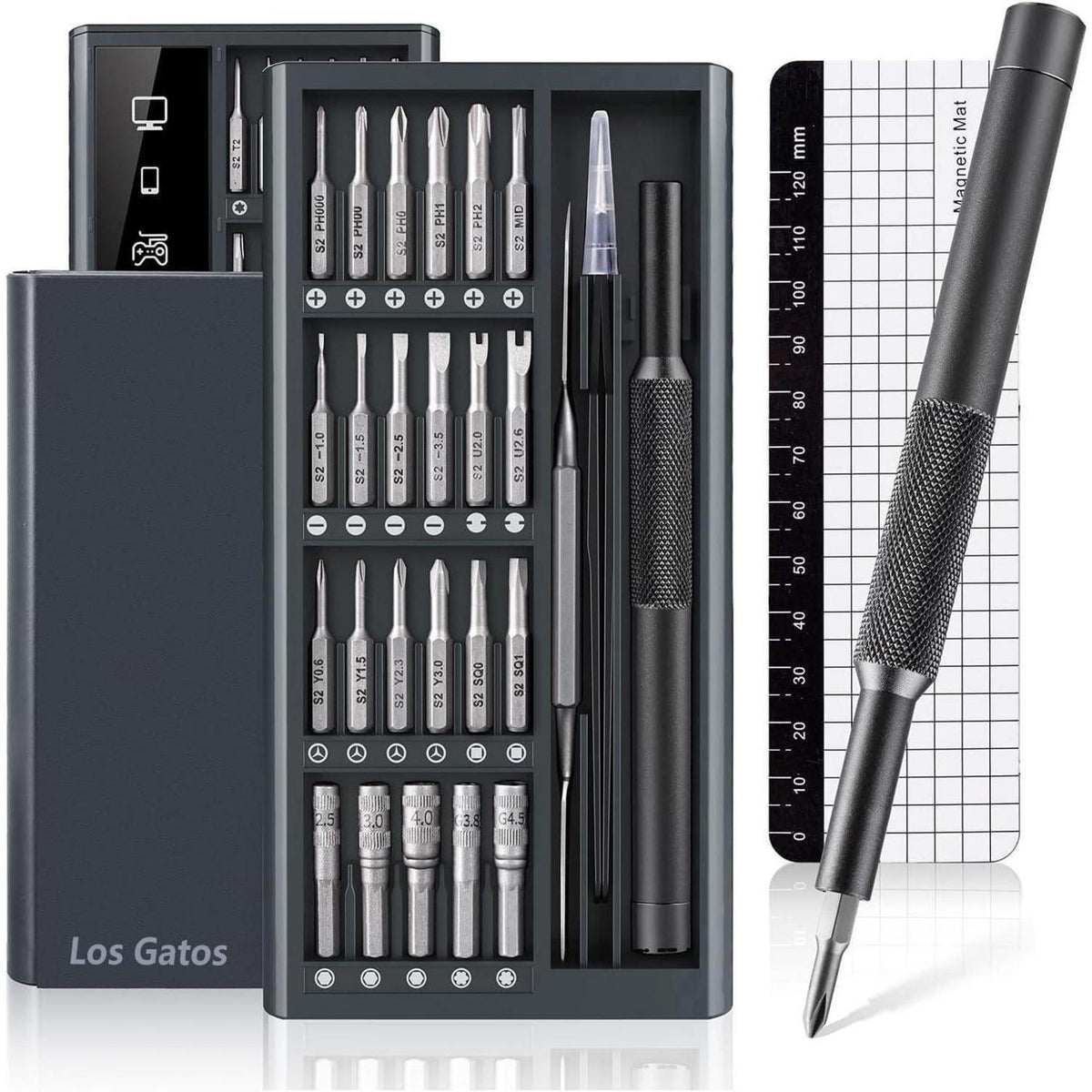 Präzisions-Schraubendreher Set 47 S2 Bits für Handy, Laptop, Brillen