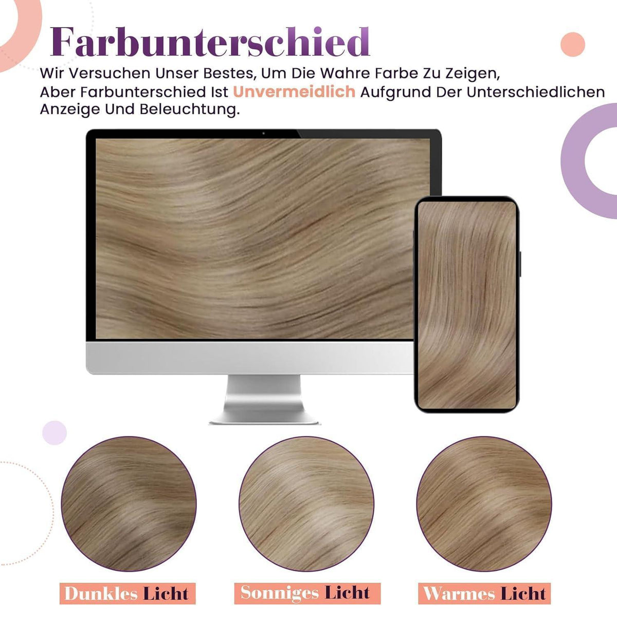 Echthaar Clip-in Extensions Blond 60cm - Natürliches Volumen