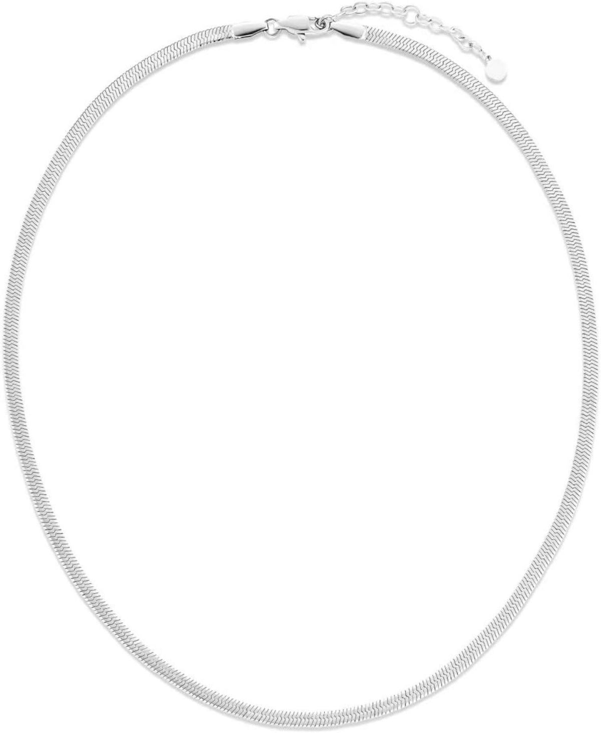 Schlangenkette 3mm Edelstahl Silber Gold verstellbar 41-51cm