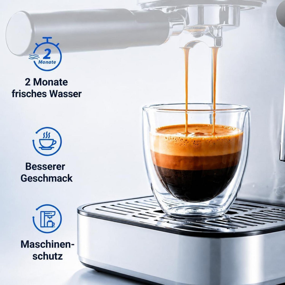 Wasserfilter für De'Longhi Kaffeevollautomaten (6er-Pack)
