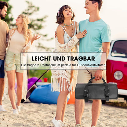 Küchenmesser Set 17-tlg. Edelstahl Profi mit Tasche & Wetzstahl