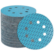 Schleifpapier 125mm Klett 400 Körnung Zirkonoxid 100 Stück