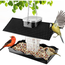 Vogelfutterspender mit Futterstation für Balkon Terrasse