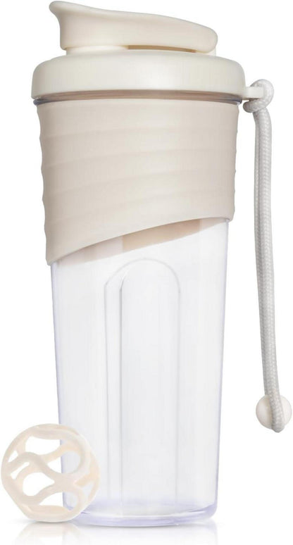 Protein Shaker 700ml Tritan BPA-frei Silikongriff Fitness Shaker