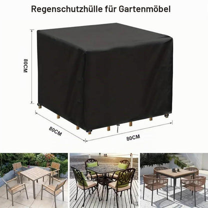 Wasserdichte Gartenmöbel Abdeckung 80x80x80cm Oxford Gewebe