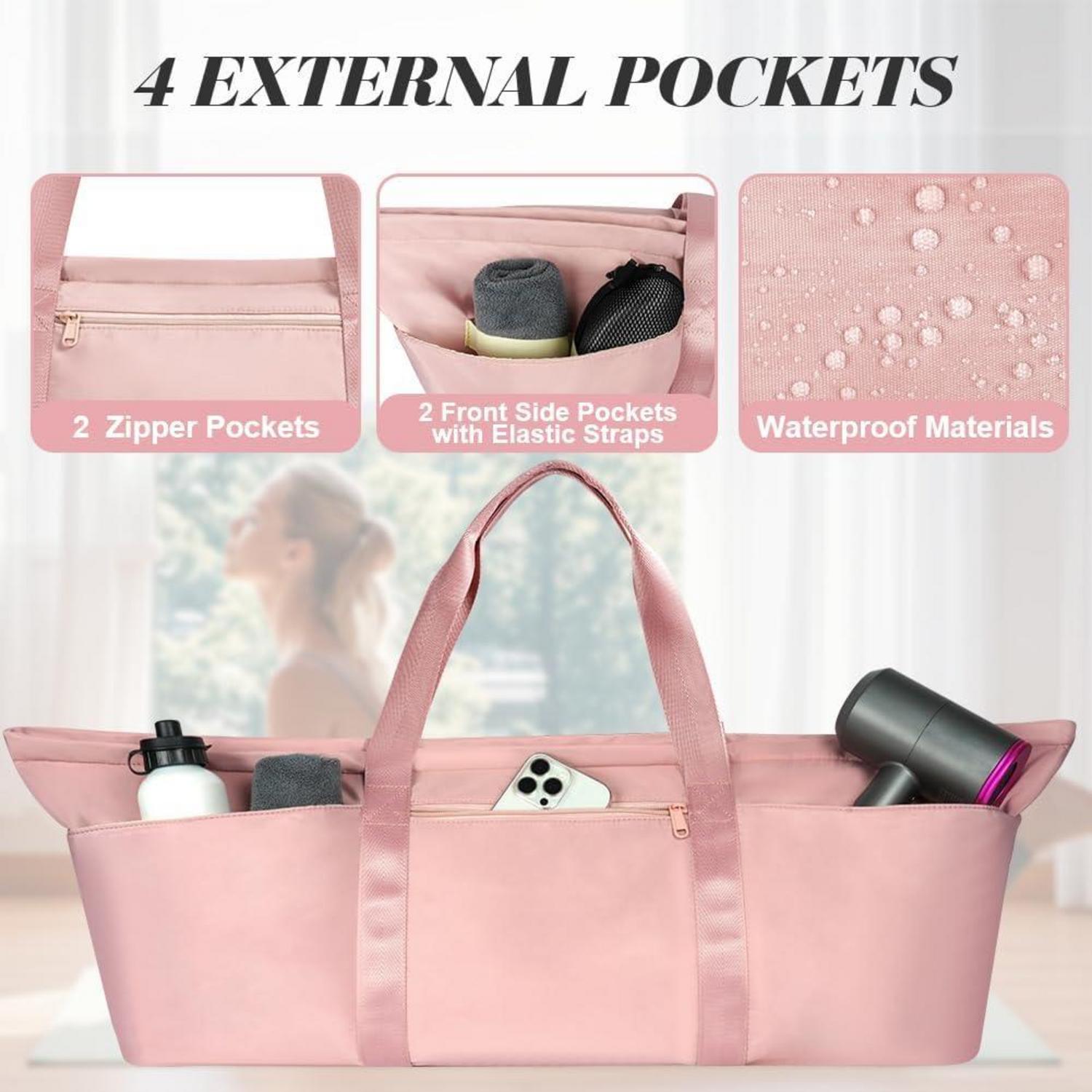 Aucuu Yogatasche Damen Groß mit Nassfach & Schuhtasche
