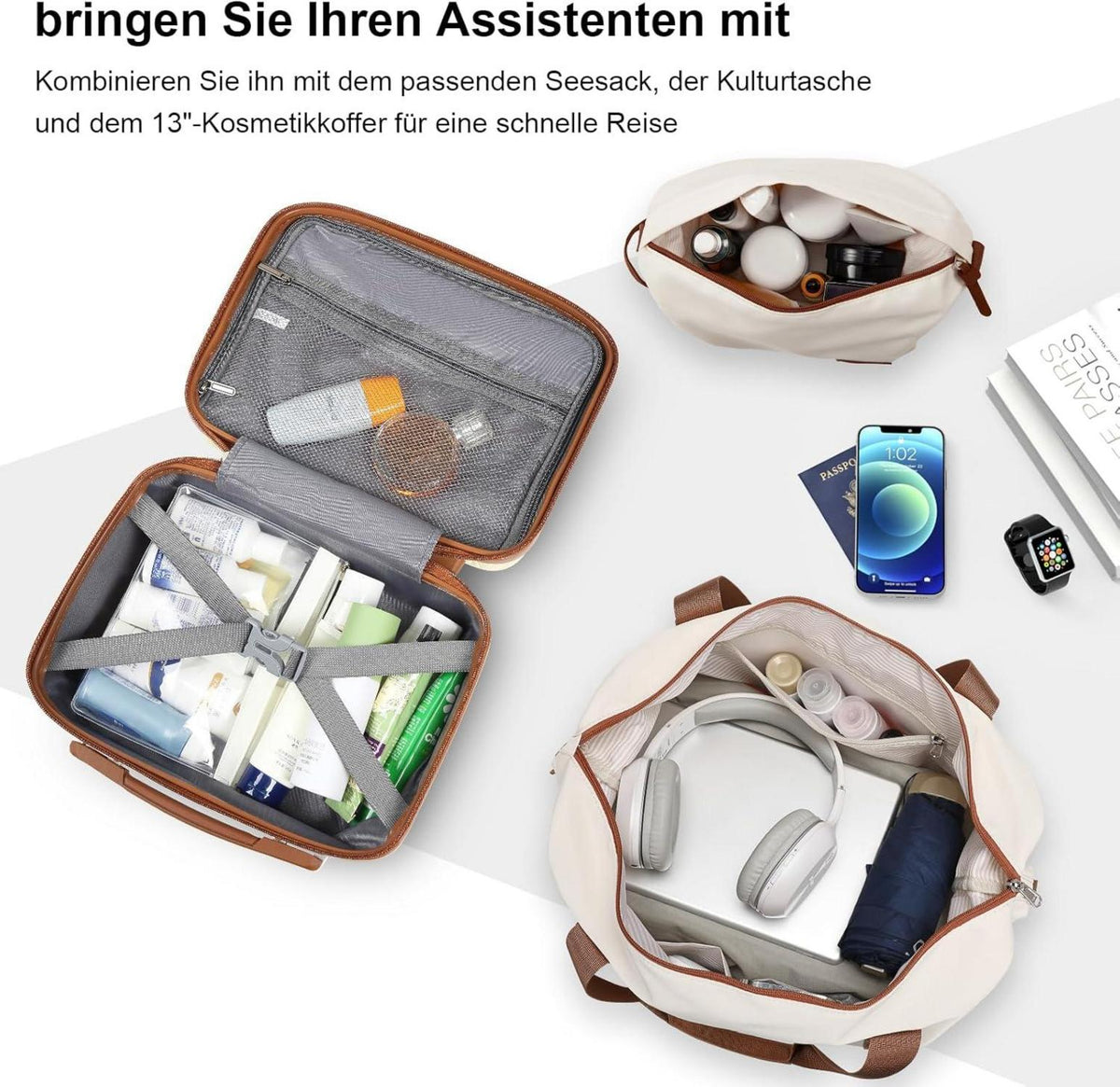 Kofferset 6tlg Reisekoffer Set Hartschale TSA-Schloss 4 Rollen