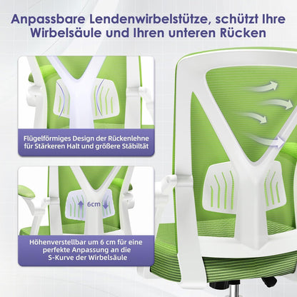 Ergonomischer Bürostuhl mit Einstellbarer