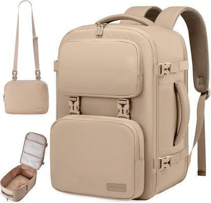 Rucksack Handgepäck 40L Reiserucksack Damen 17.3 Zoll Laptop