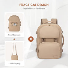 Handgepäck Rucksack 40L Damen Reiserucksack 17.3 Zoll Laptop