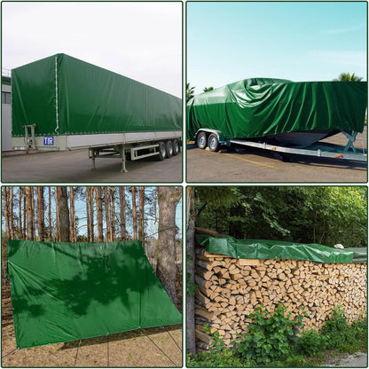 LKW Abdeckplane 3x6m | Premium PVC Plane mit Ösen – Wasserdicht & Reißfest