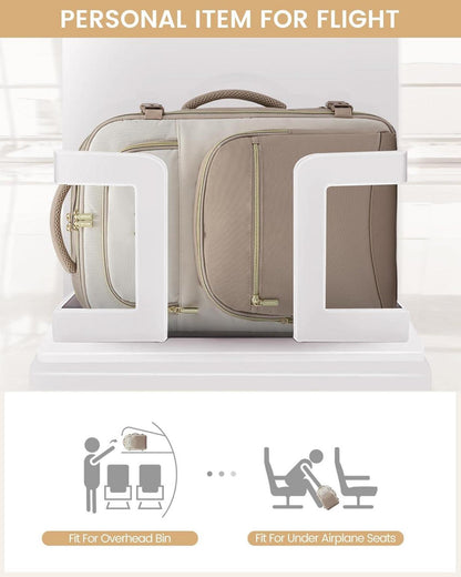 LOVEVOOK Handgepäck Rucksack Flugzeug 40L Reiserucksack Damen Herren 17 Zoll Travel Backpack