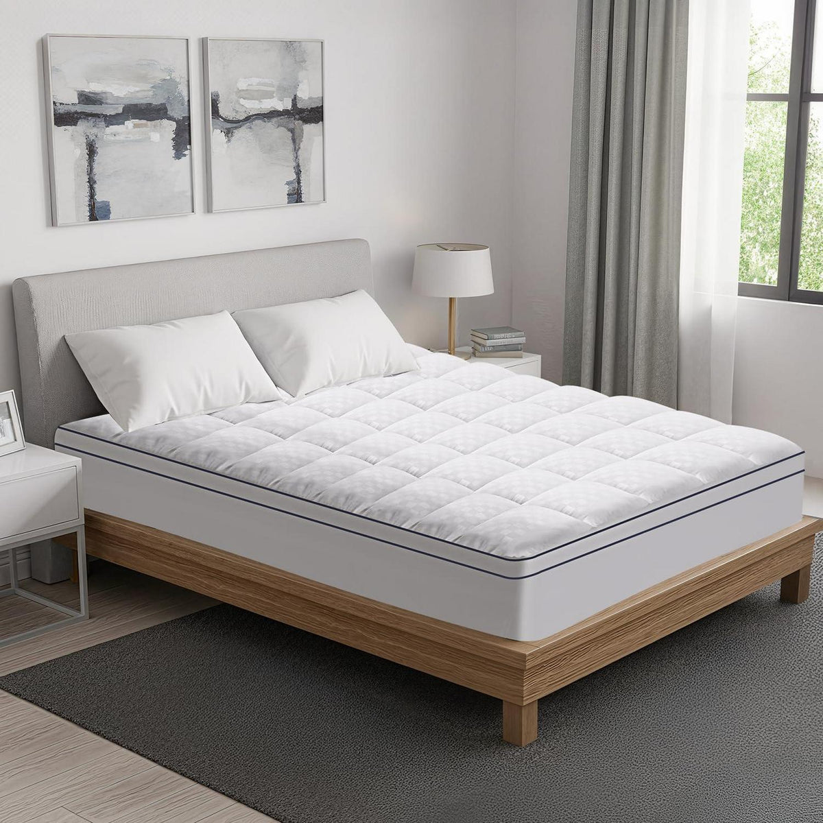 Matratzentopper 160x200cm ultraweich 1000gsm Premium