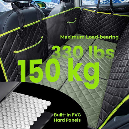 Hundedecke Auto Rückbank – Wasserdicht & Robust bis 150kg