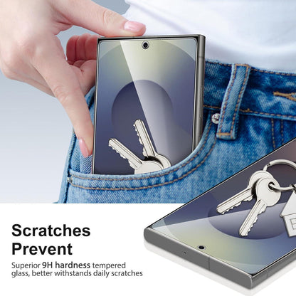 Displayschutzfolie für Samsung Galaxy S25 Ultra – 3er Set mit Kameraschutz