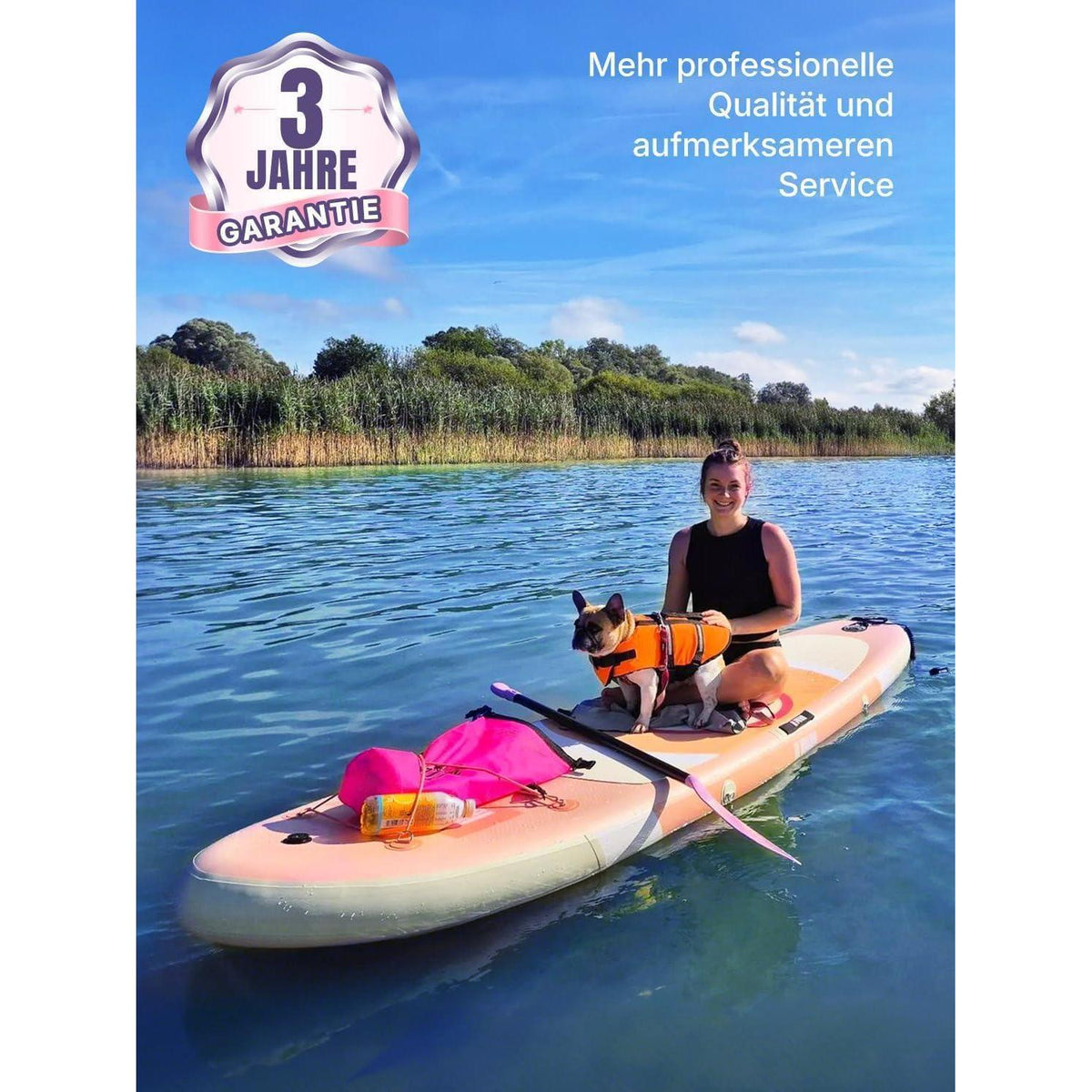 Aufblasbares SUP Board 305cm mit Kajaksitz und Zubehör