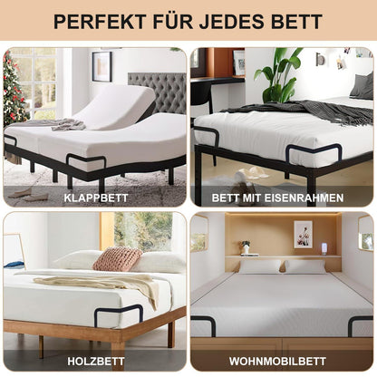 Matratzenverbinder Set 4er-Pack – Stabilisatoren für Bett & Matratze