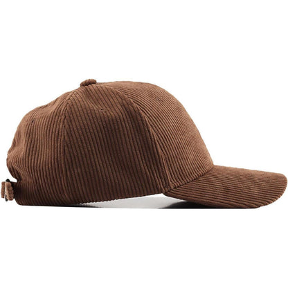 Winter Baseball Cap Herren Damen Cord Verstellbar Warm
