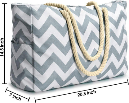 XXL Strandtasche Damen Wasserdicht Reisetasche