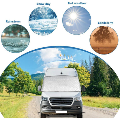 Windschutzscheibenabdeckung Mercedes Sprinter 2006-2018 – Sonnenschutz & Frostschutz