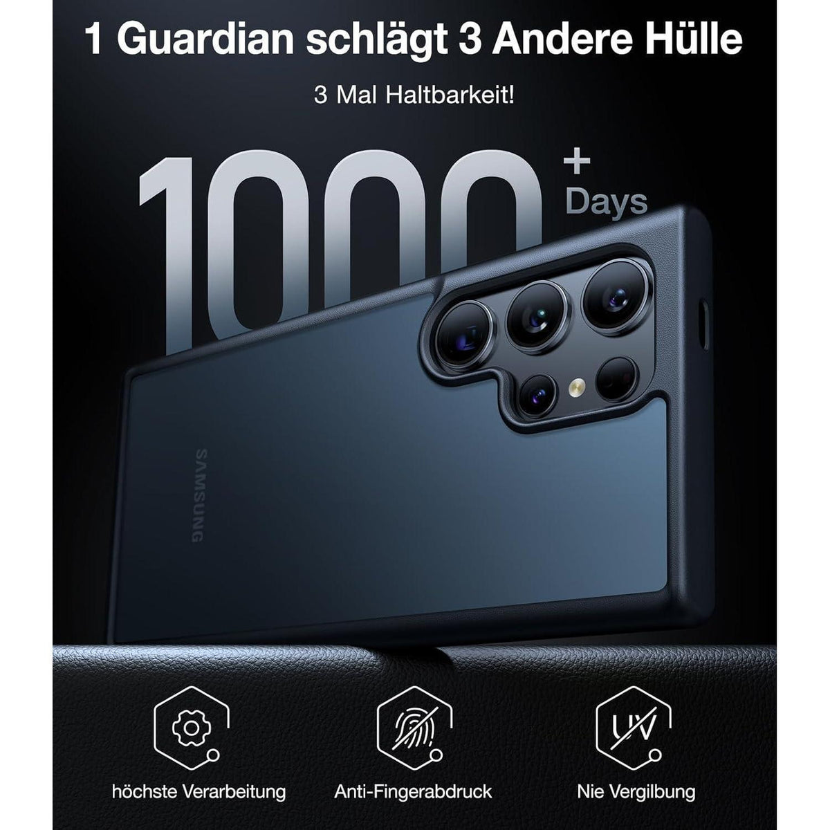 TORRAS S25 Ultra Hülle: Militärschutz, Luxus & Personalisierung