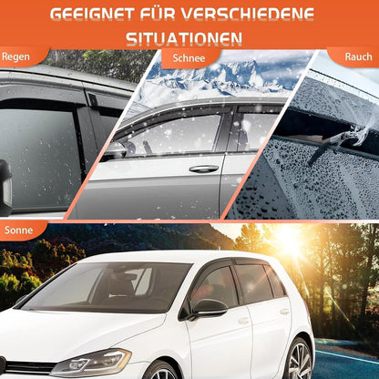Windabweiser für VW Golf 7 (2014-2020) - 4tlg. Schwarz